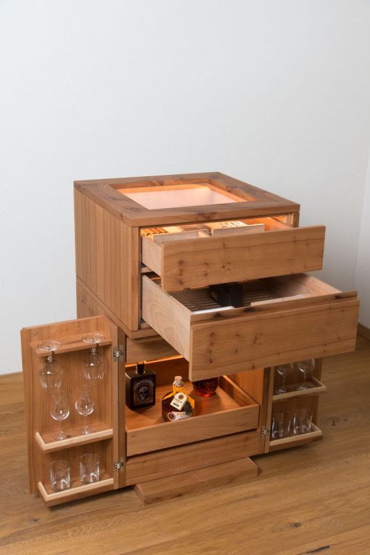 Humidor geöffnet
